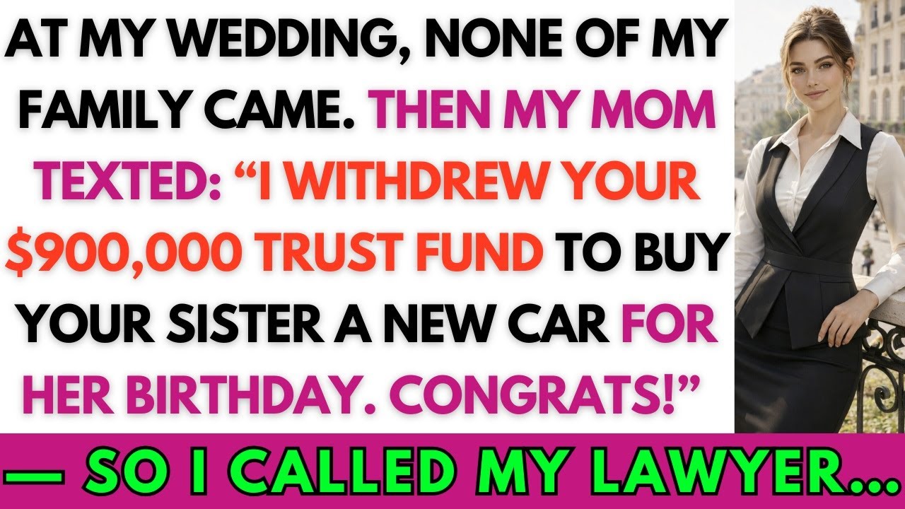 My Mom Skipped My Wedding &mdash; Then Demanded $900.000 From My Trust To Buy My Sister A Birthday Car...