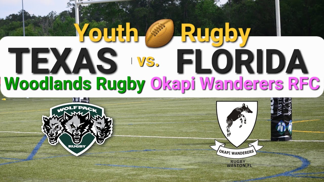 TEXAS vs FLORIDA &bull; Woodlands Rugby vs Okapi Wanderers RFC &bull; Youth Rugby 🏉