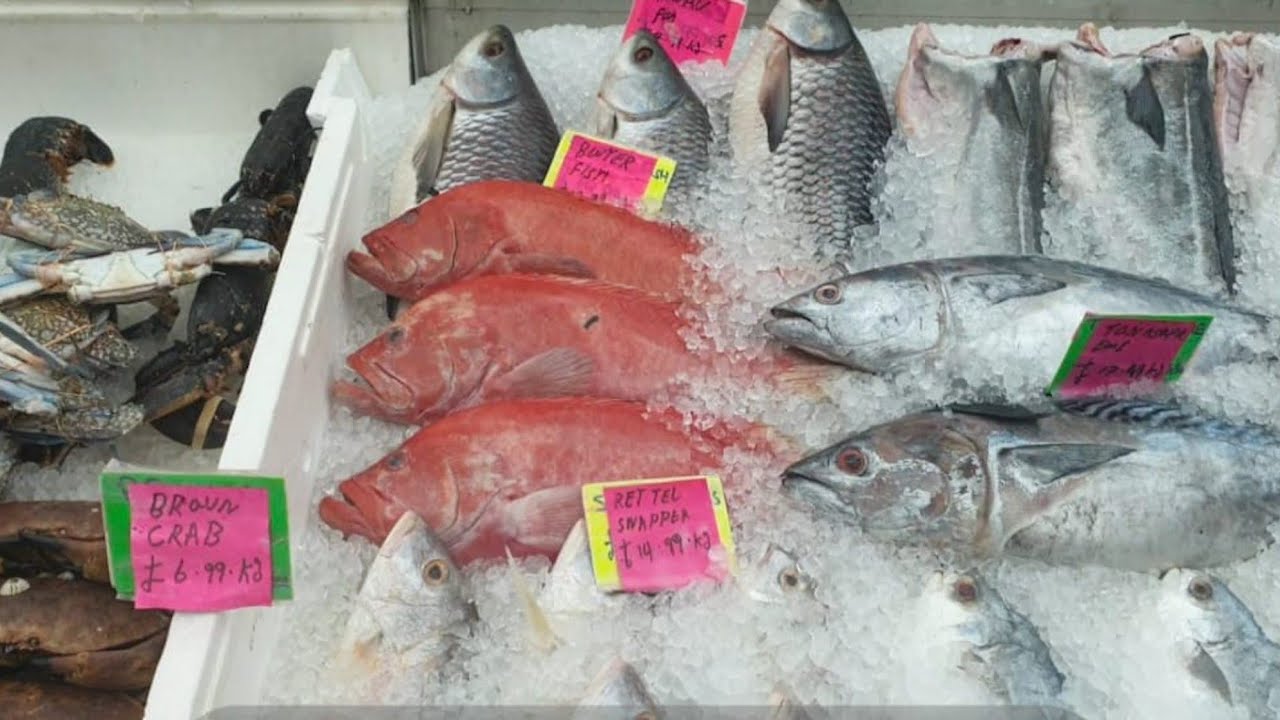WOOLWICH  FISH MARKET  IN LONDON.