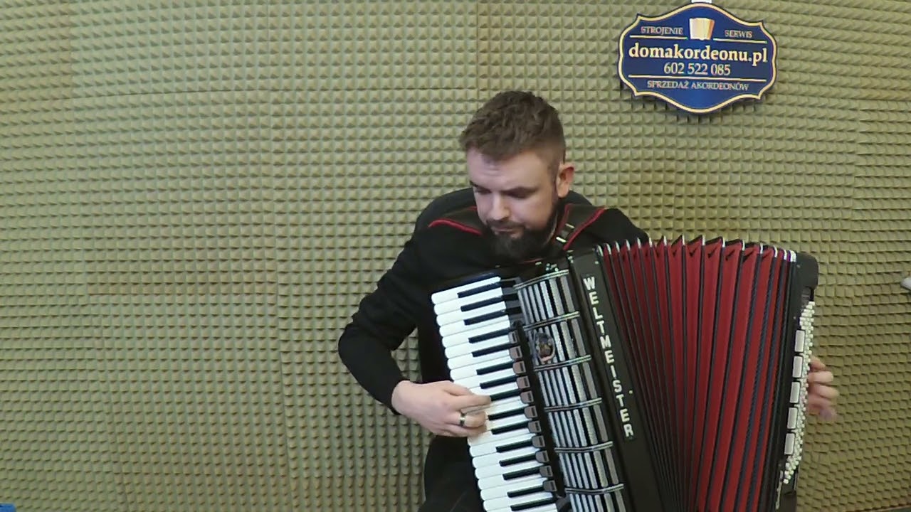 Miłość w Zakopanem akordeon Weltmeister Cantus po remoncie w serwisie Dom Akordeonu tel. 602 522 085