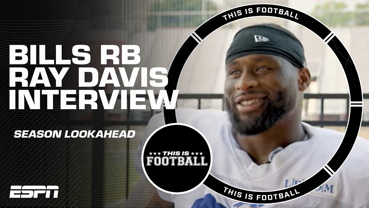Bills RB Ray Davis' thoughts on playing with Josh Allen and the season ahead | This Is Football