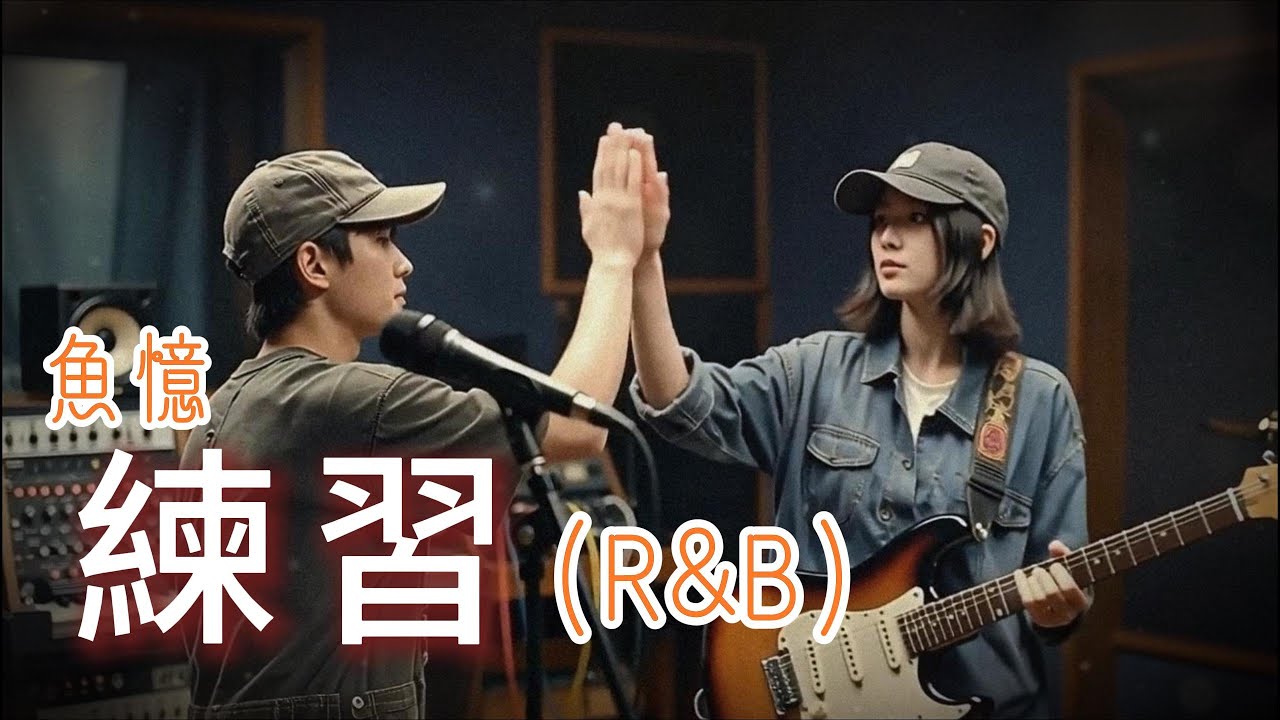 『超好聽♪』練習 (R&B) - 魚憶 （我天天練習，天天都會熟悉，在沒有你的城市裡） #卡拉OK字幕 #動態歌詞 #chinesesong