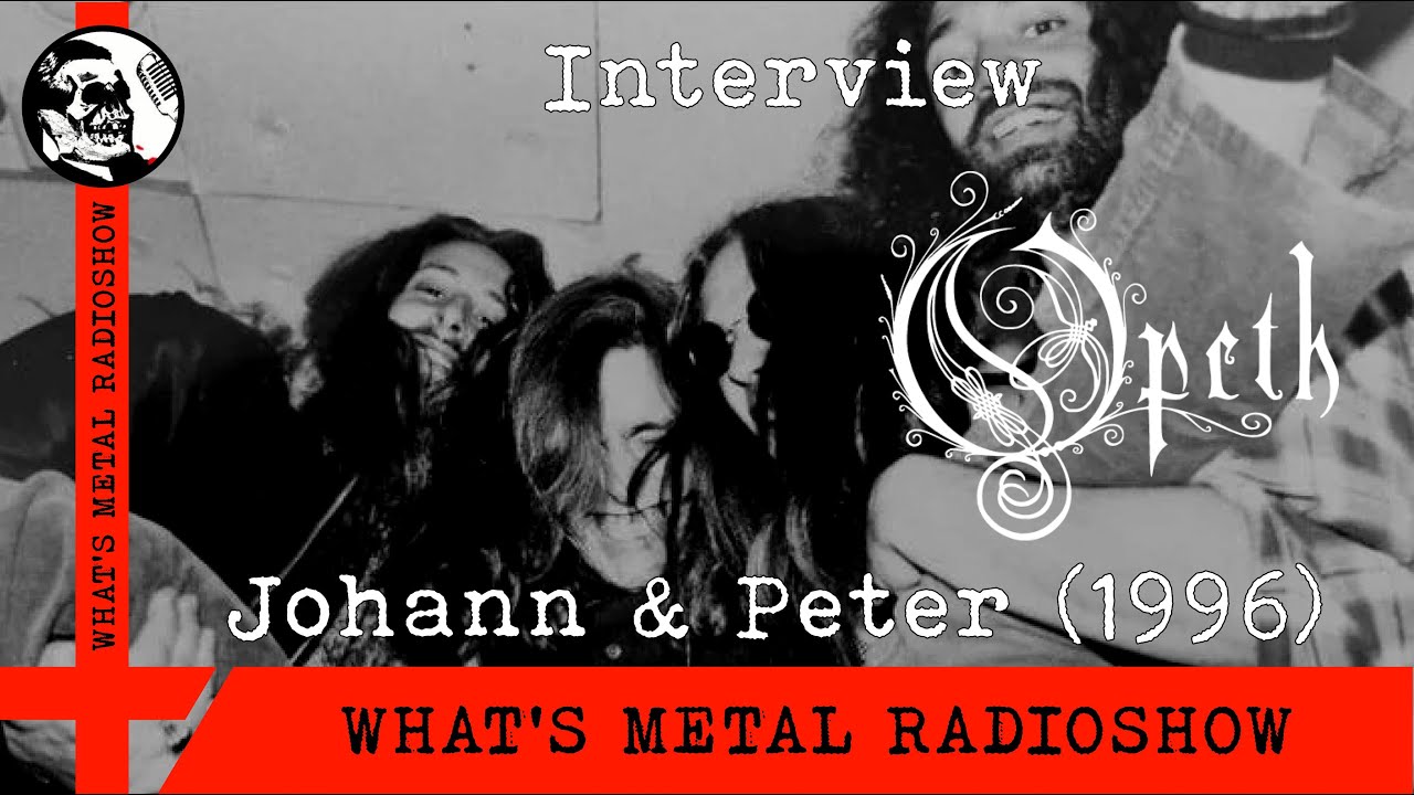 Interview OPETH (Johann & Peter) 1996 - First tour, chance encounter