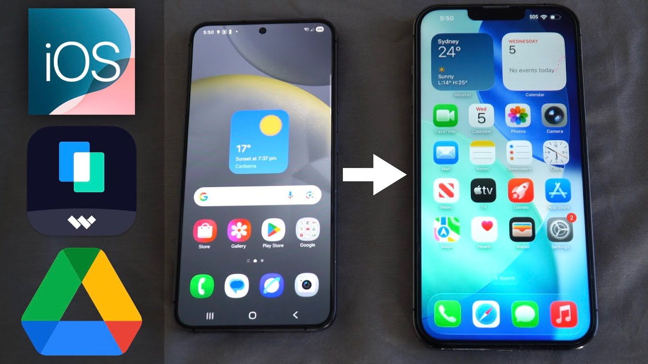3 способа перенести данные с Android на iOS!