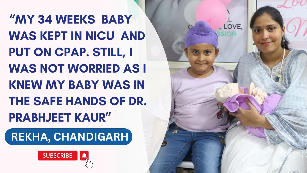 Premature Baby Delivered at 34 weeks | NICU Brings Baby Back to Life at Healing Hospital Chandigarh