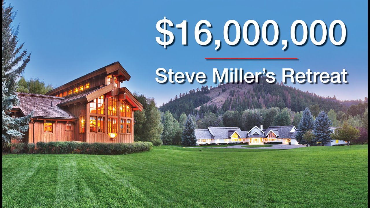 [SOLD] Steve Miller's Iconic $16,000,000 Luxury Retreat with Recording Studio in Sun Valley