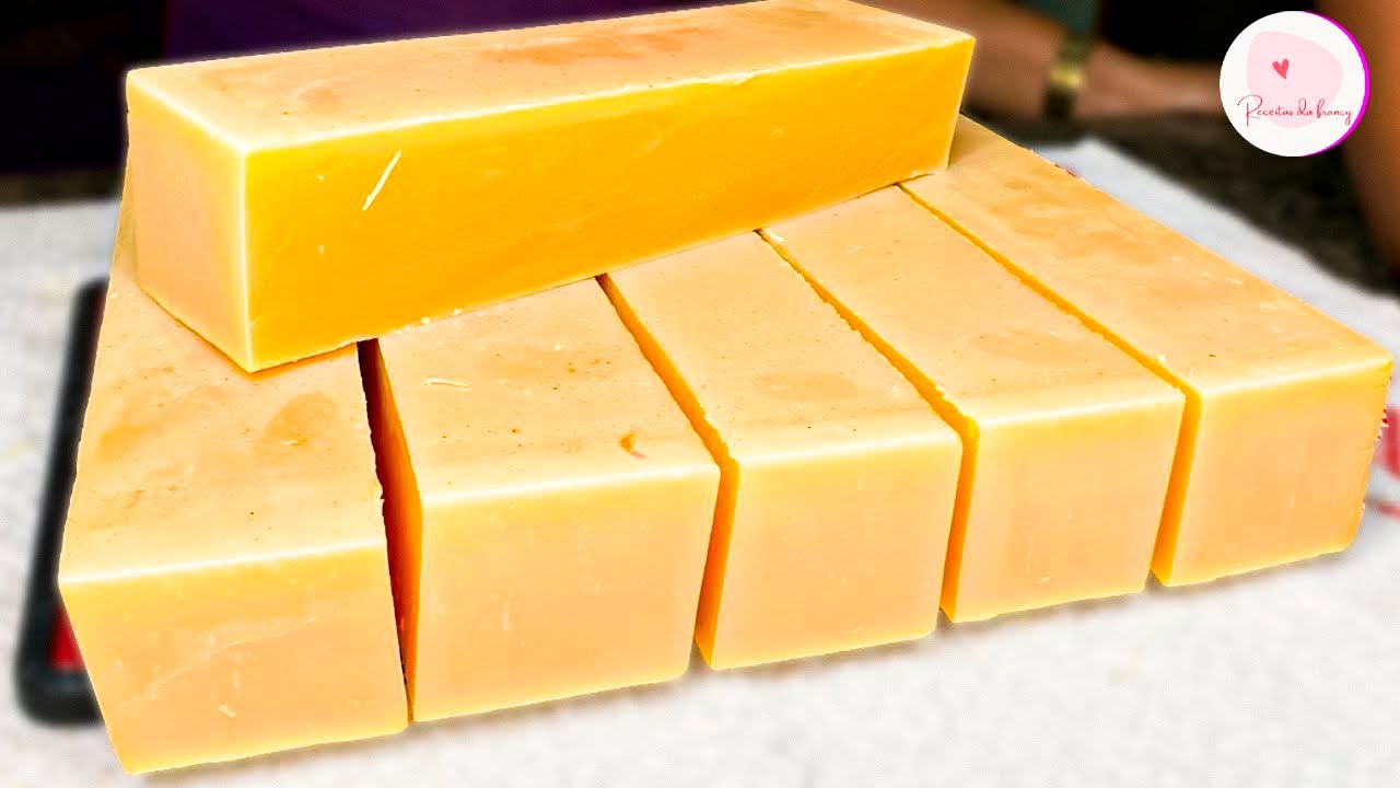 SABÃO CASEIRO SUPER DURO DE ÁLCOOL