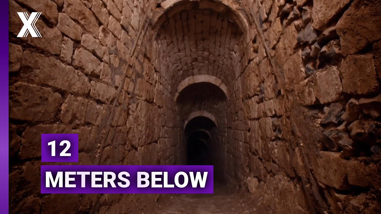 Secret WWI Tunnels Hidden Beneath French Village | Underground Worlds