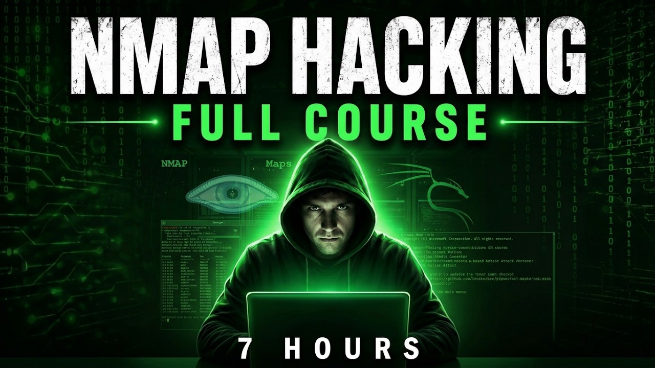 Become a Master in Nmap (Full 7-Hour Course) - Nmap for Ethical Hacking