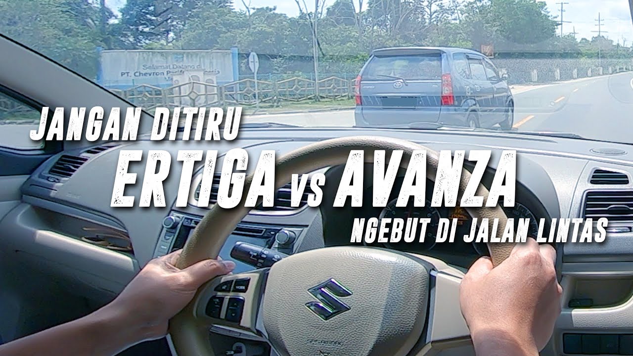 Ertiga VS Avanza - Ngebut Di Jalan Lintas Sumatera Riau