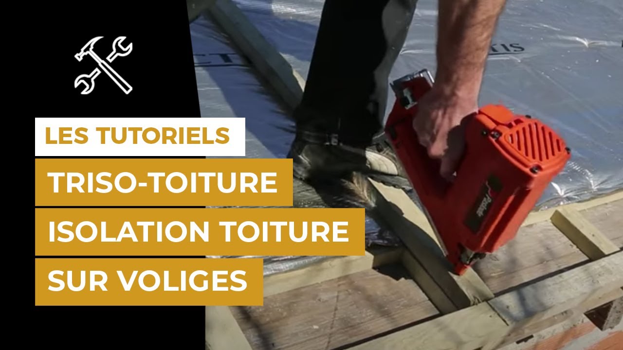 Comment isoler sa toiture avec TRISO-TOITURE sur voliges avec contre-liteaux ? | ACTIS Isolation