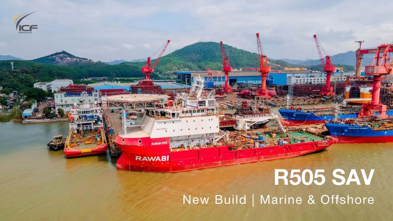 ICF Group Delivers R505 Security Accommodation Vessel | Full Interior Fit-Out for Rawabi Vallianz
