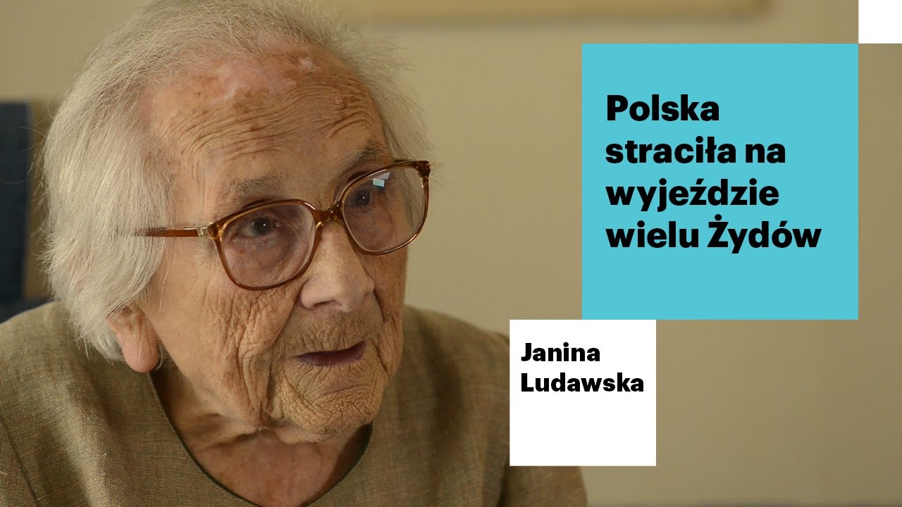 Polska na wyjeździe wielu Żydów straciła | Janina Ludawska o emigracji i antysemityzmie