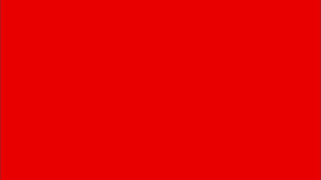 50 hours of pure red screen! full length red color video for screen calibration