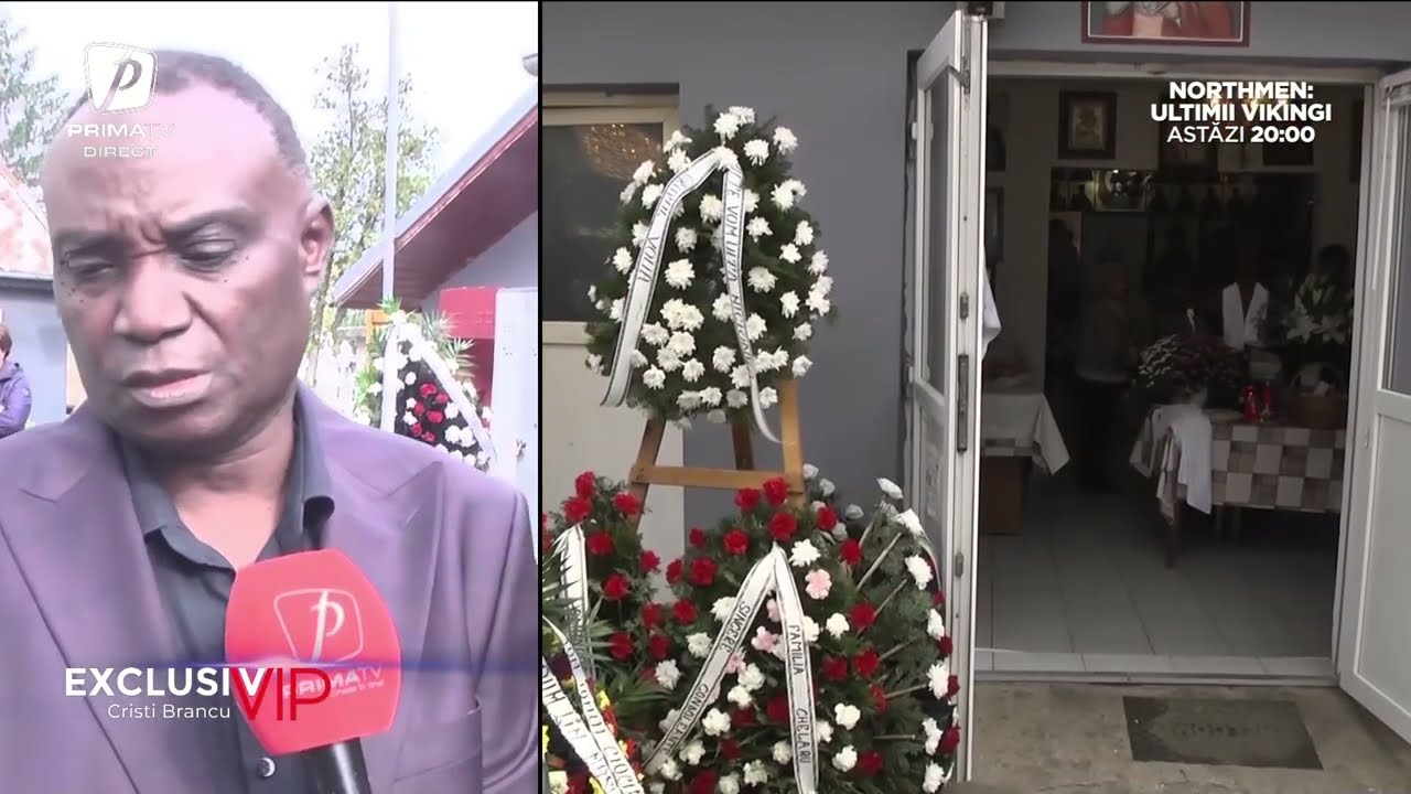 Interviuri pline de emoție de la înmormântarea Marinelei Chelaru