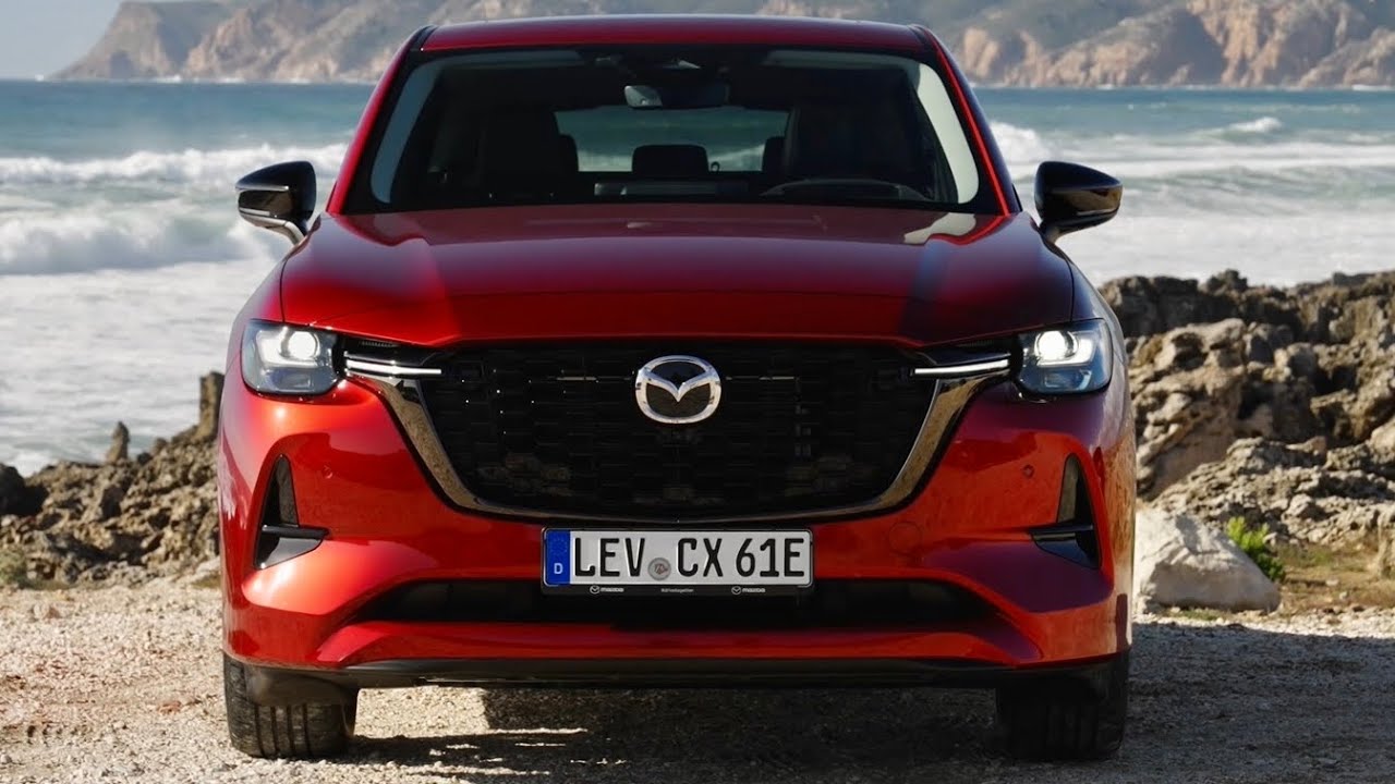 Mazda CX-60 2023 - экстерьер, салон и багажник (PHEV Soul Red Crystal)