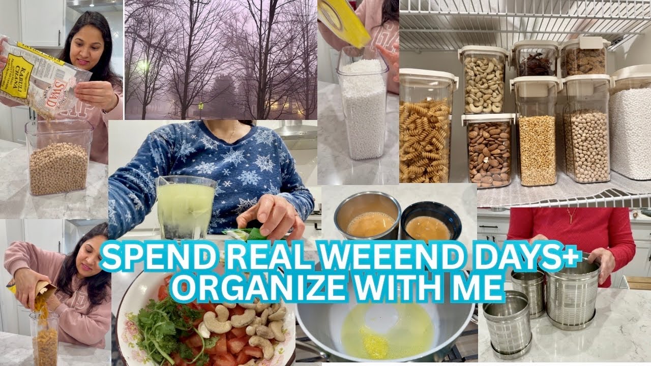 🌈🌸I AM BACK+ULTIMATE REALISTIC Spend Weekend DAYS WITH ME💎🇺🇸☀️/ORGANIZE PANTRY With BENTGO@bentgo 
