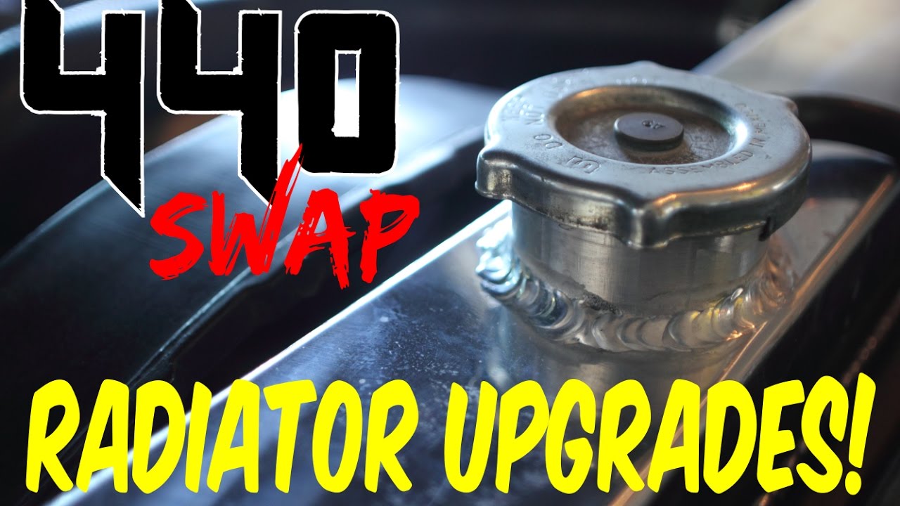 1975 Dodge Dart 440 Radiator Upgrades