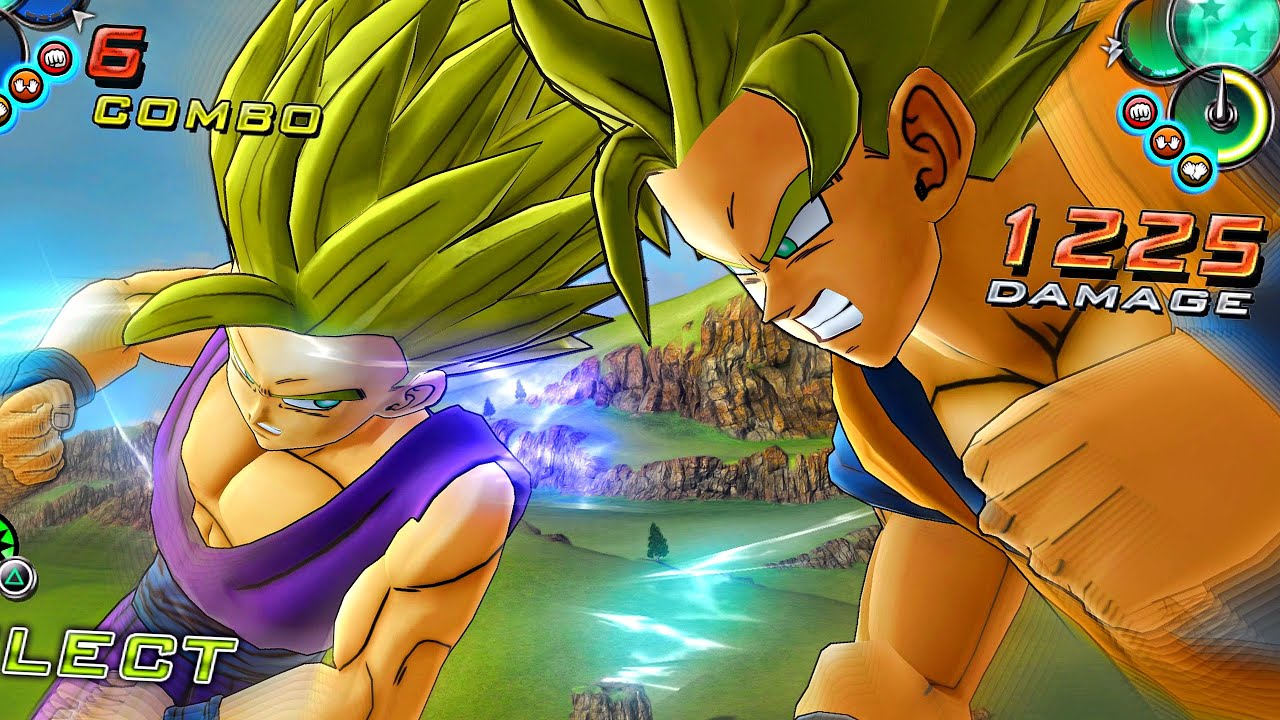 Dragon Ball Z: Ultimate Tenkaichi - SSJ2 GOHAN vs GOKU SSJ2 [Requested] #dragonballz