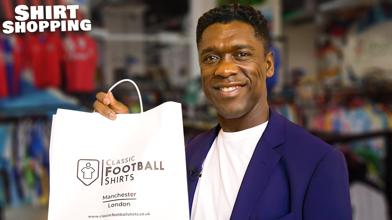 Clarence Seedorf Goes Shopping For Classic Football Shirts! - Shirt Shopping
