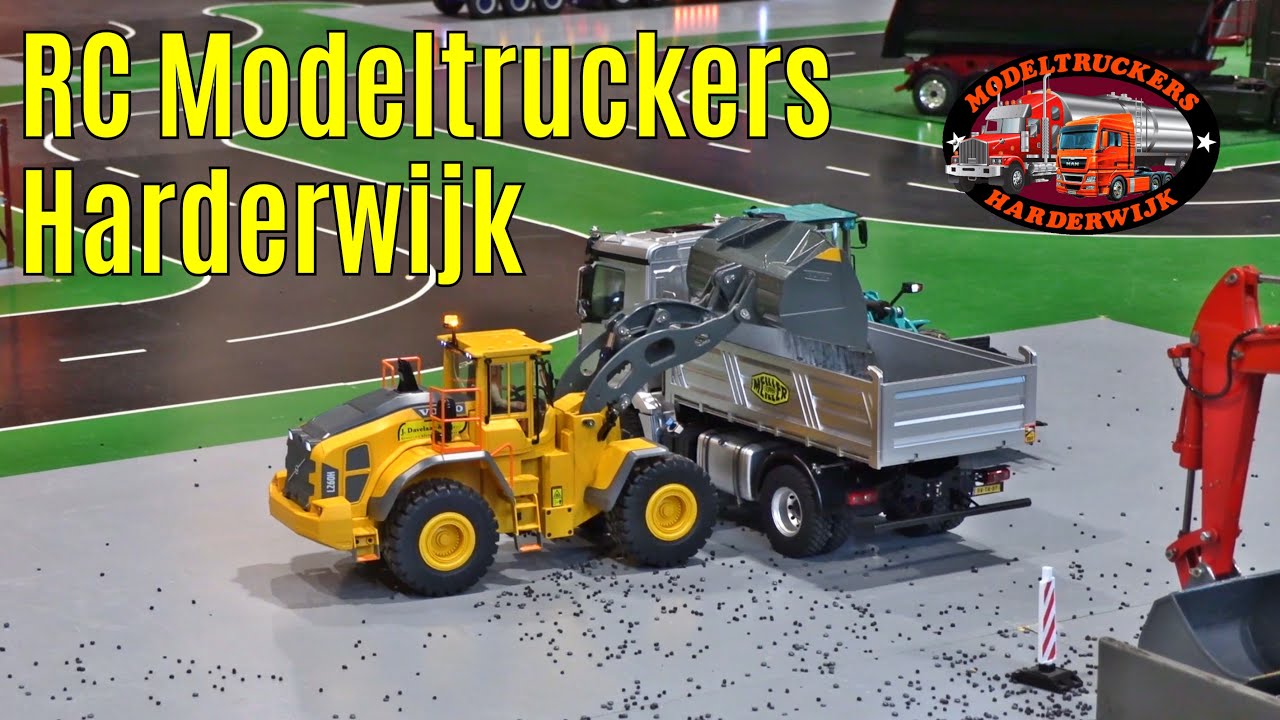 RC Trucks 1/14 Scale RC Modeltruckers Harderwijk rijdag januari 2025 part 4