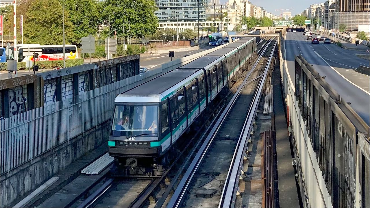 Métro ligne 1 – Voyage de Château de Vincennes à La Défense