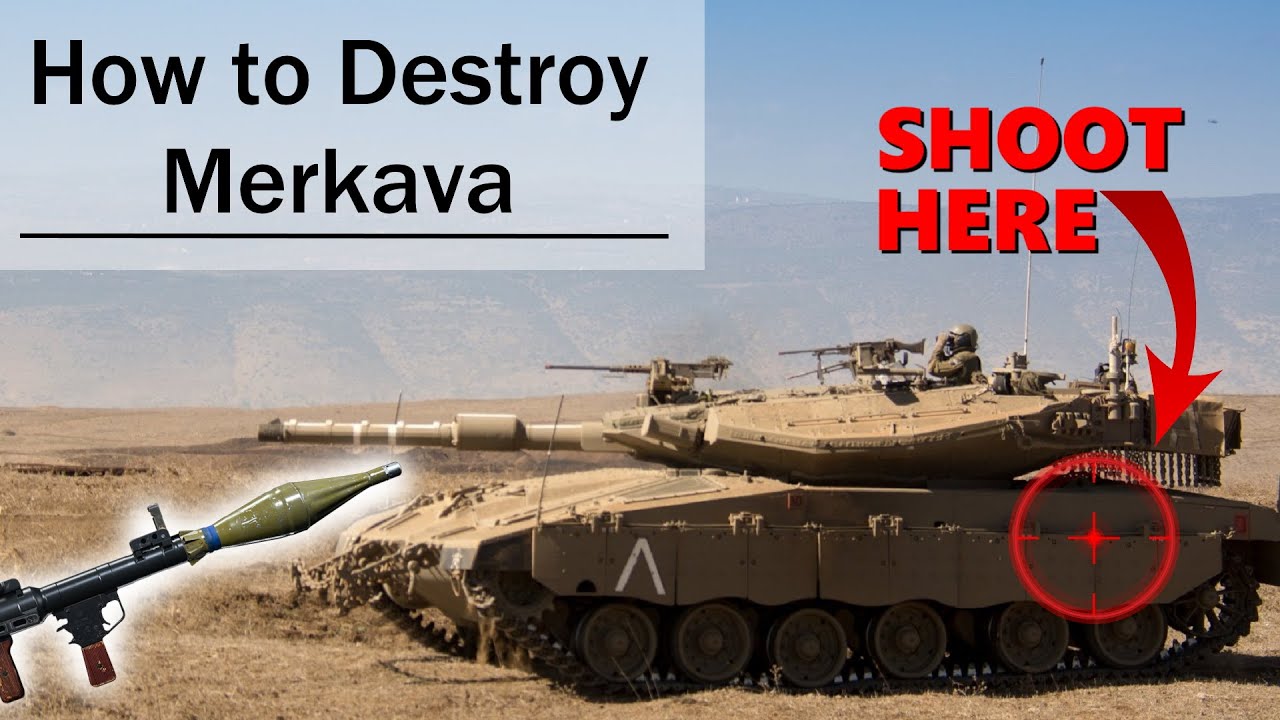 Как уничтожить танк Меркава.