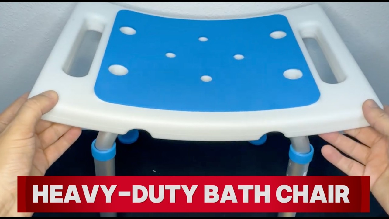 Loyoda Heavy-Duty Bath Chair Review — 400 lb Support, Adjustable Height & Tool-Free Setup