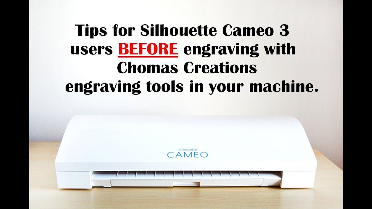 Silhouette Cameo 3 | Tips for using Chomas Creations Tools