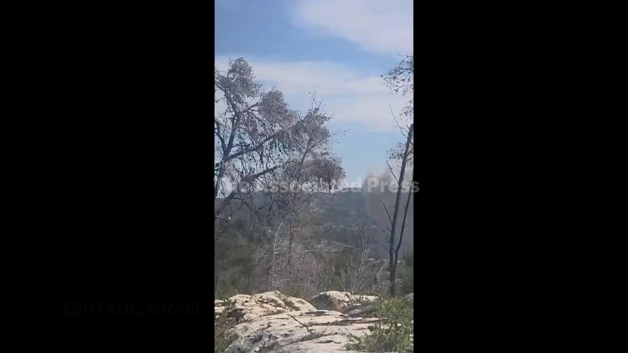 11 injured in missile attack in central Israel