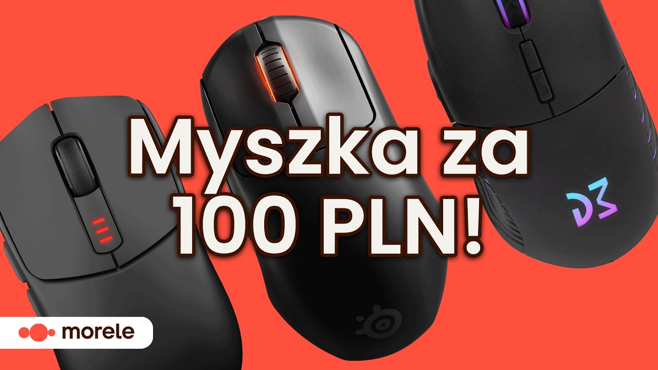 Najlepsze myszki gamingowe do 100 zł