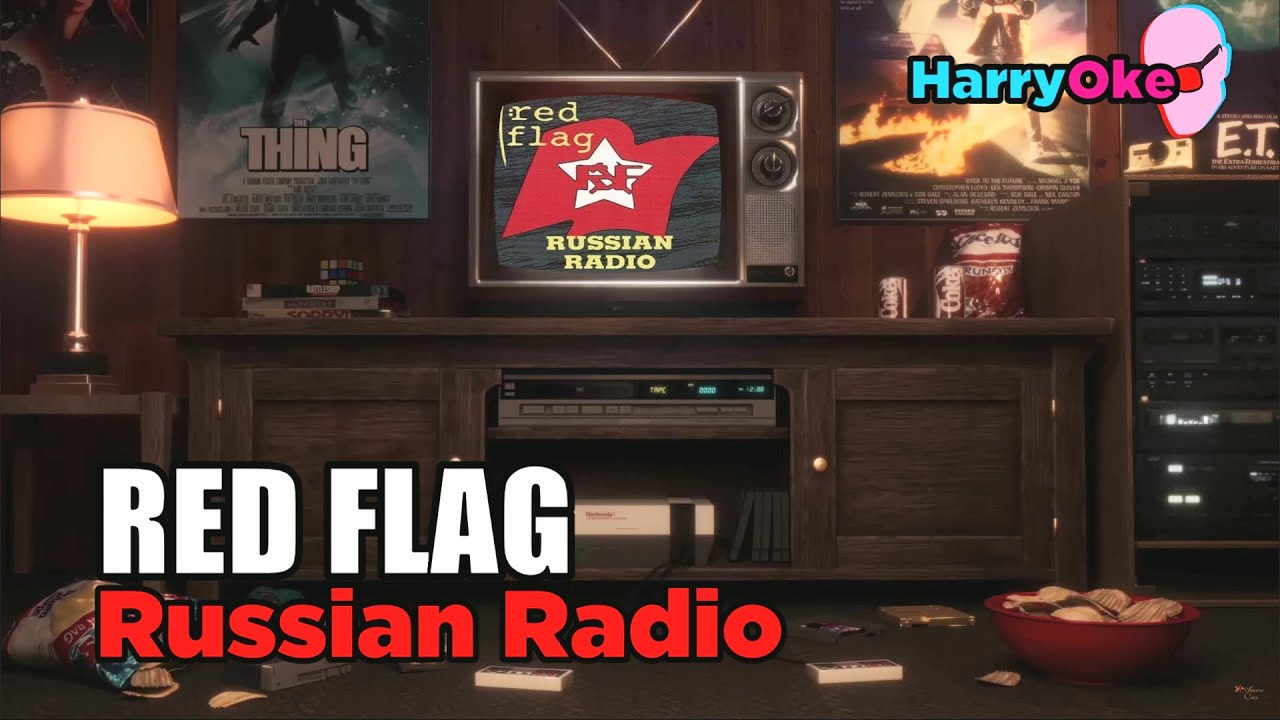 Red Flag  - Russian Radio V2 (Karaoke with Lyrics)