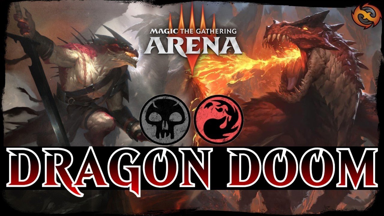 DRAGON DARKNESS | MTG Arena - Radkos Dragon Ramp TARKIR DRAGONSTORM Standard Deck