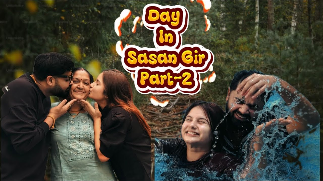 Day in Sasan Gir with my in laws 💕💕||abhay ||samarika Lots of fun💕❤️