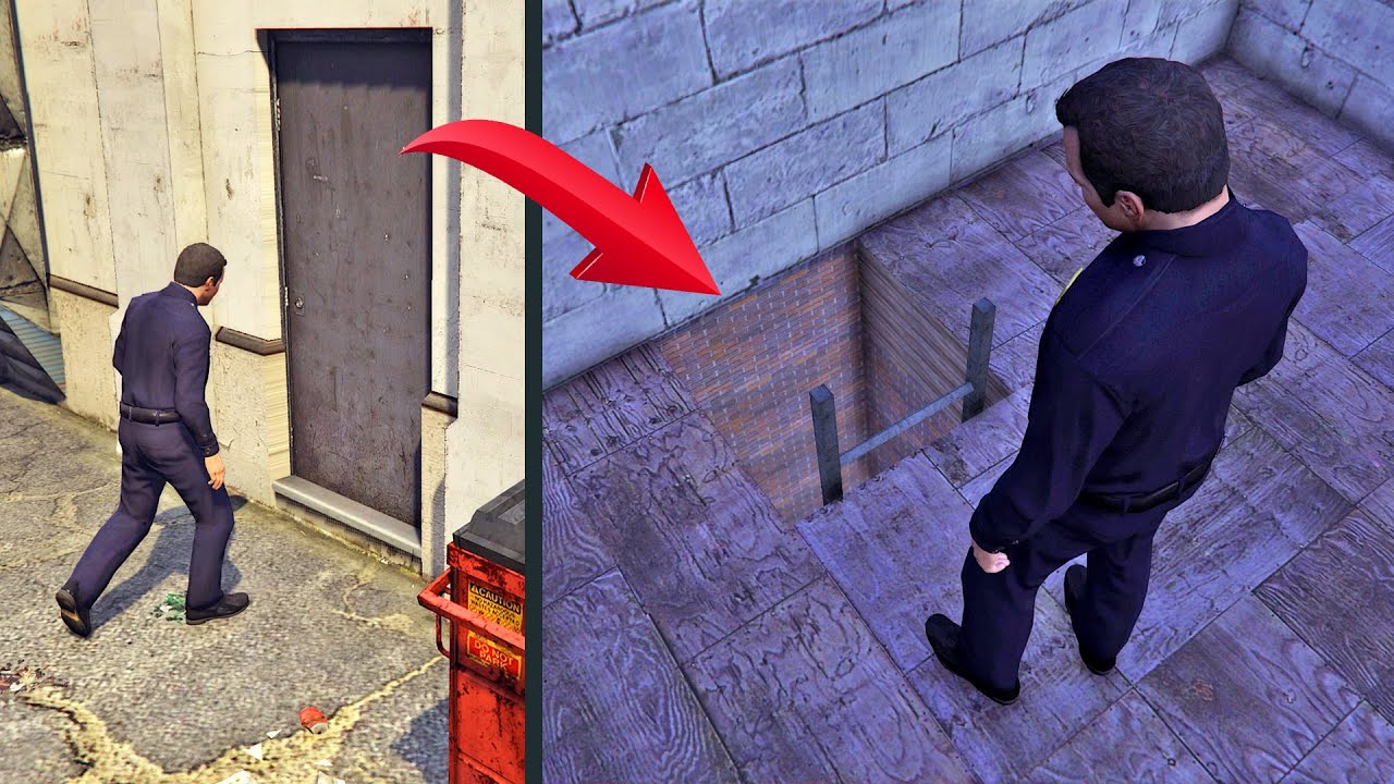 قراند 5 : إكتشفت قاعدة مايكل السرية (أسفل الأرض) | GTA V Michael's Secret Undergound Base