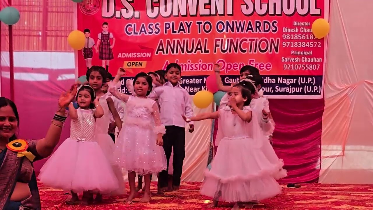 Bam Bam Bole !!Anuual Function 2025-2026 !! D.S. CONVENT SCHOOL, Surajpur, Noida