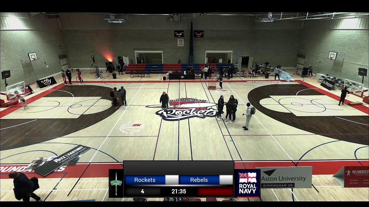 NBL Division One: City of Birmingham Rockets vs Essex Rebels
