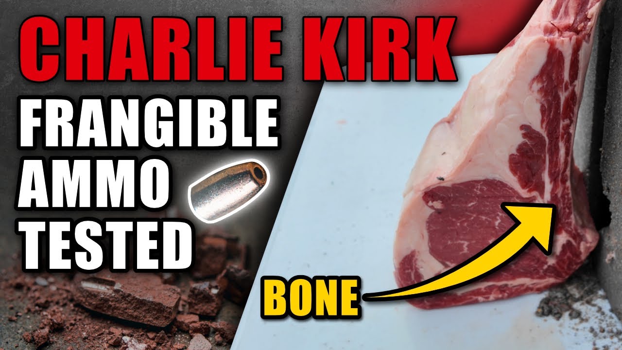 Charlie Kirk Case: What Frangible Ammo Actually Does on Impact