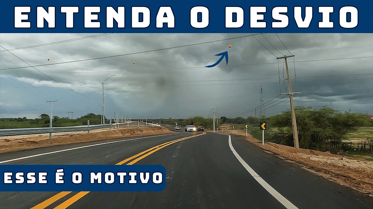 Tem algo errado? O DESVIO no Complexo Viário recém-inaugurado