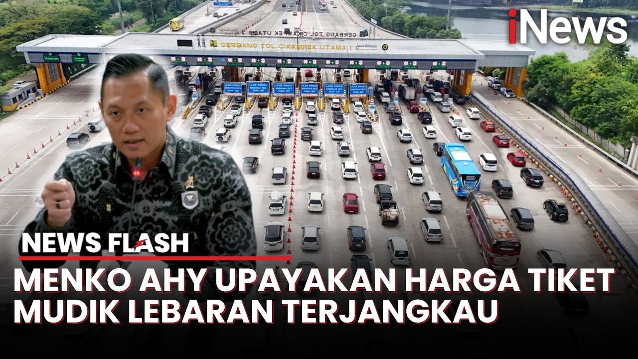 Ikuti Arahan Prabowo, AHY Pimpin Rakor Persiapan Mudik Lebaran 2025 | News Flash