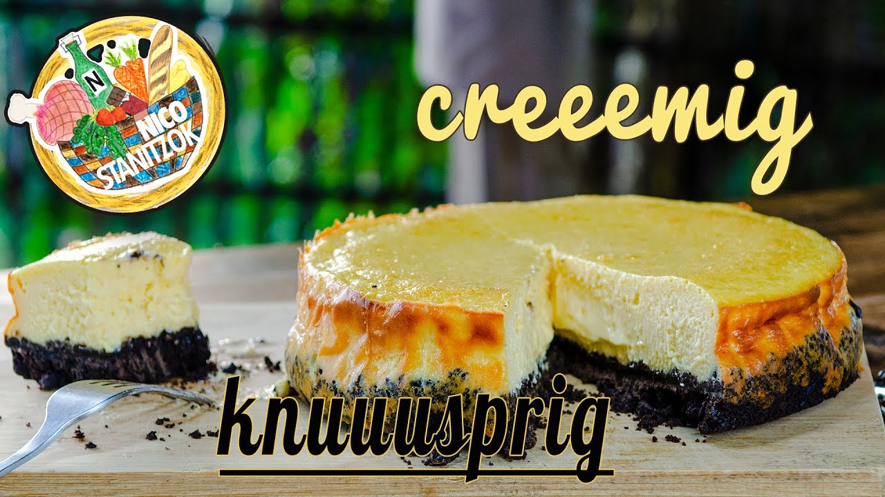 Käsekuchen Rezept mit Frischkäse & Keksboden | Nico Stanitzok