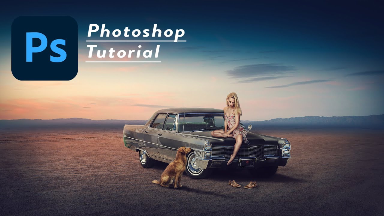 Girl On Car - Fantasy Manipulation Photoshop 2020 Tutorial