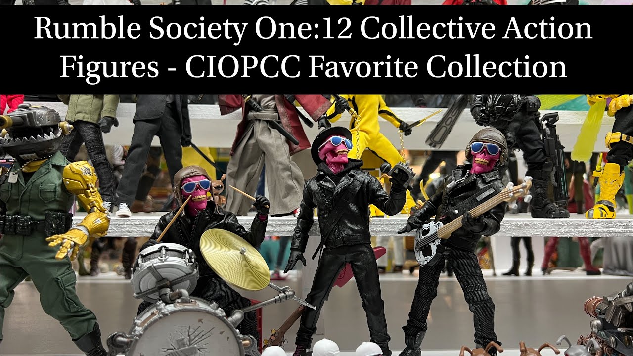 Rumble Society/Gomez One:12 Collective Action Figures - CIOPCC Favorite Collection