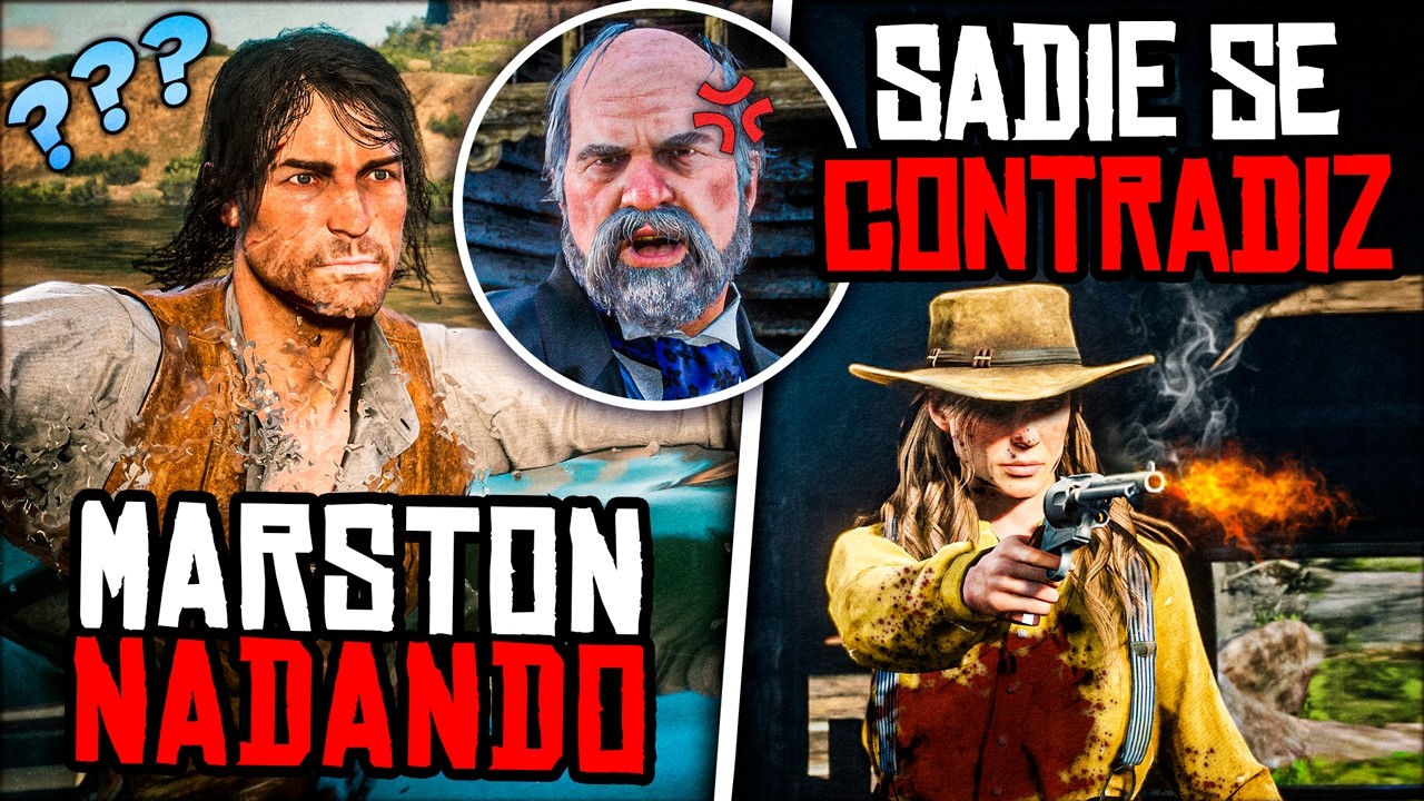 10 ERROS que VOCÊ NÃO PERCEBEU no Red Dead Redemption 2! ❌