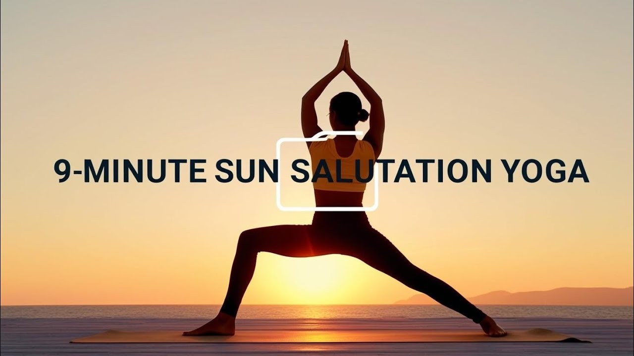 Yoga  9 minuti - Sequenza del saluto al Sole A e B