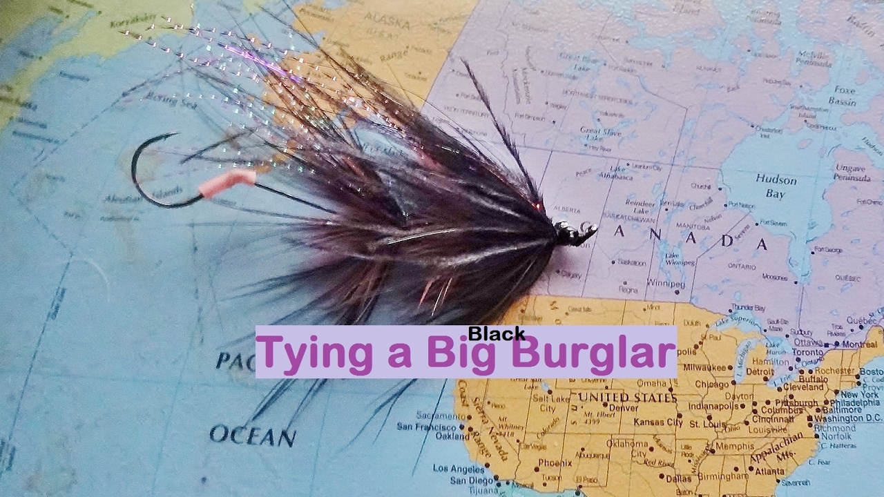 Tying The Big Black Burglar