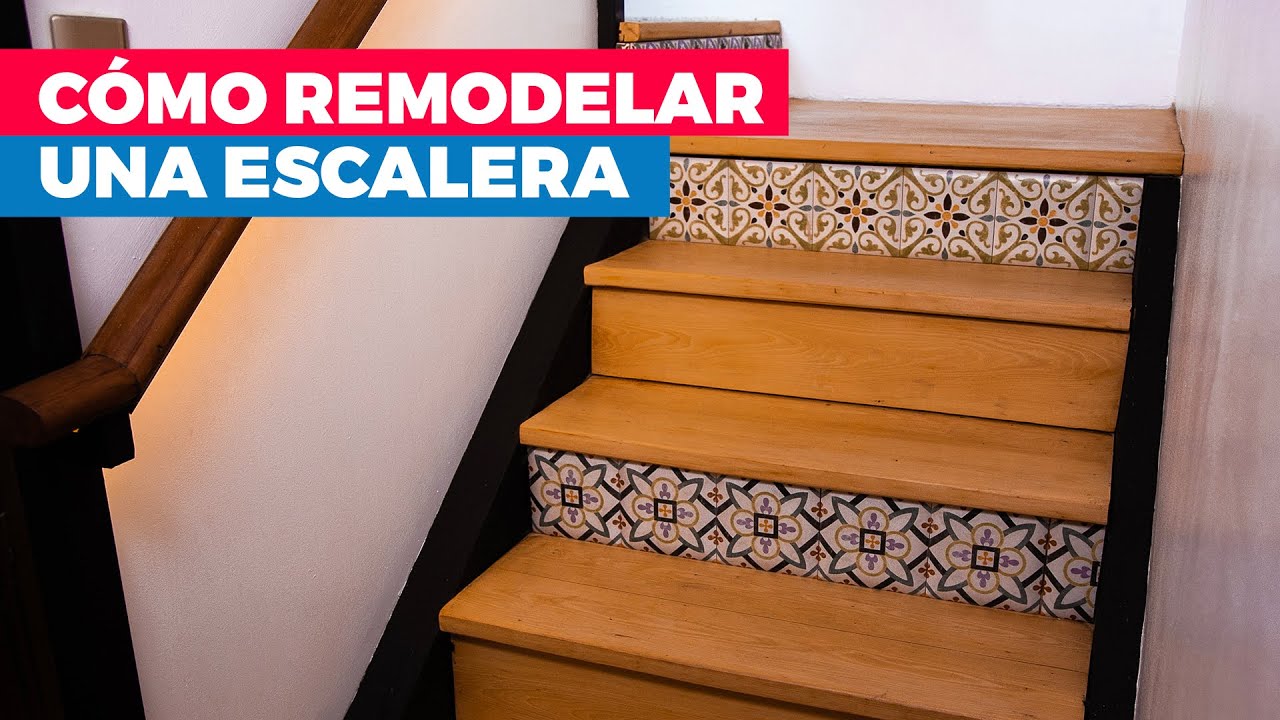 C&oacute;mo remodelar una escalera