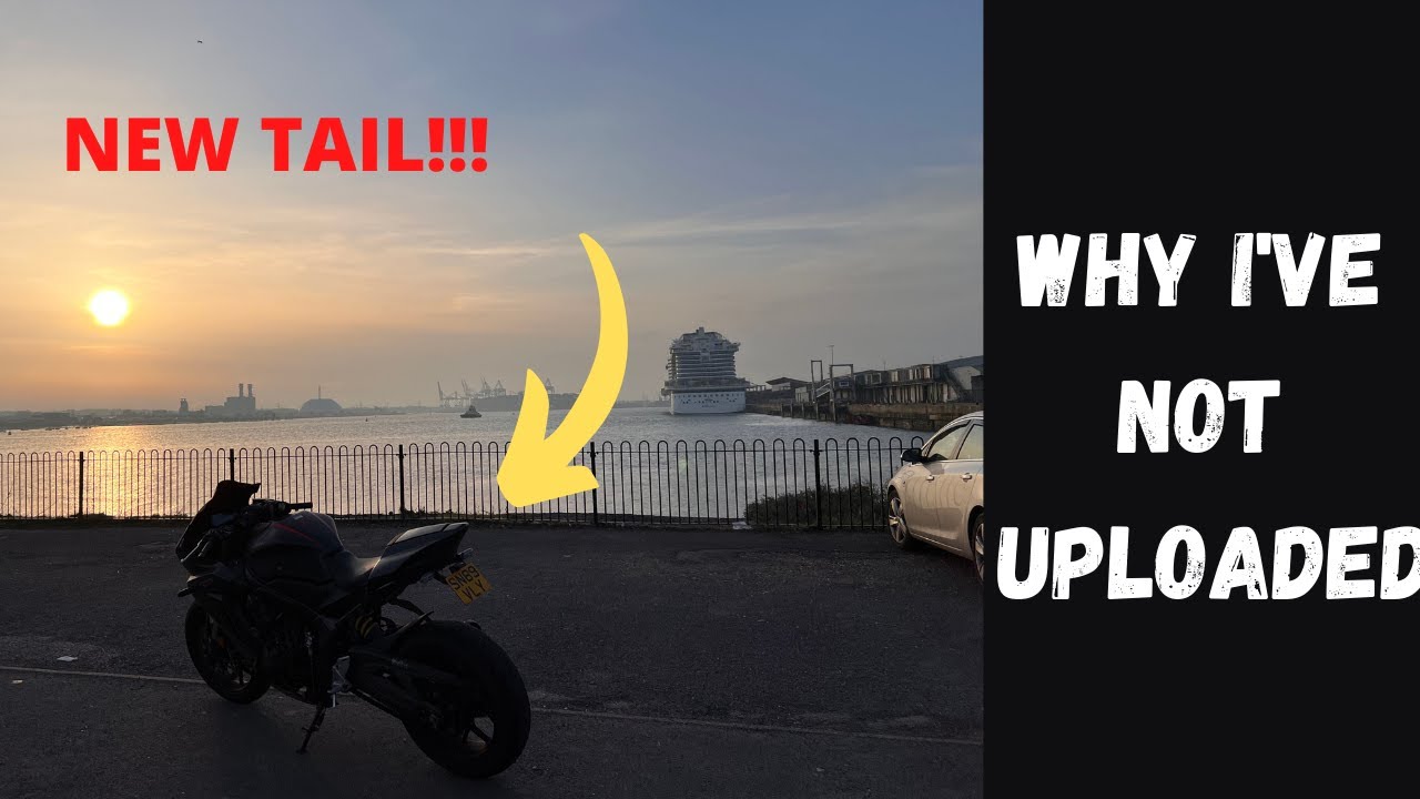 RIDE WITH ME TO THE BARBERS - CBR 650R 4K