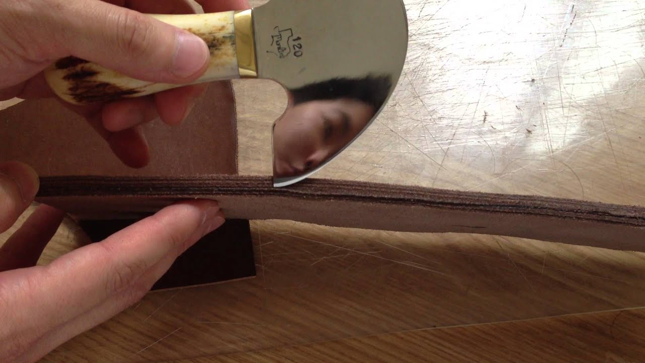 Danny Marlin 130 Round Head Knife Leather Cutting Tool