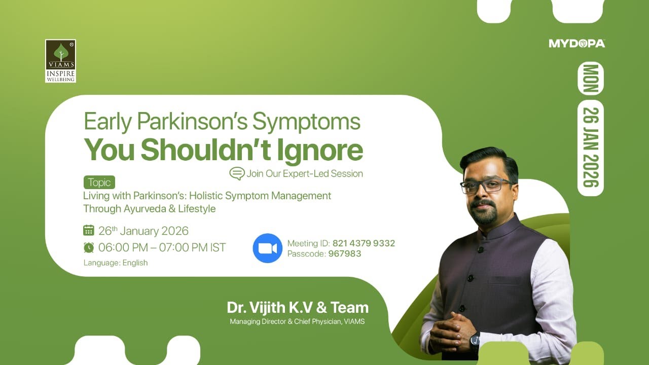 Living with Parkinson’s: Holistic Symptom Management Through Ayurveda